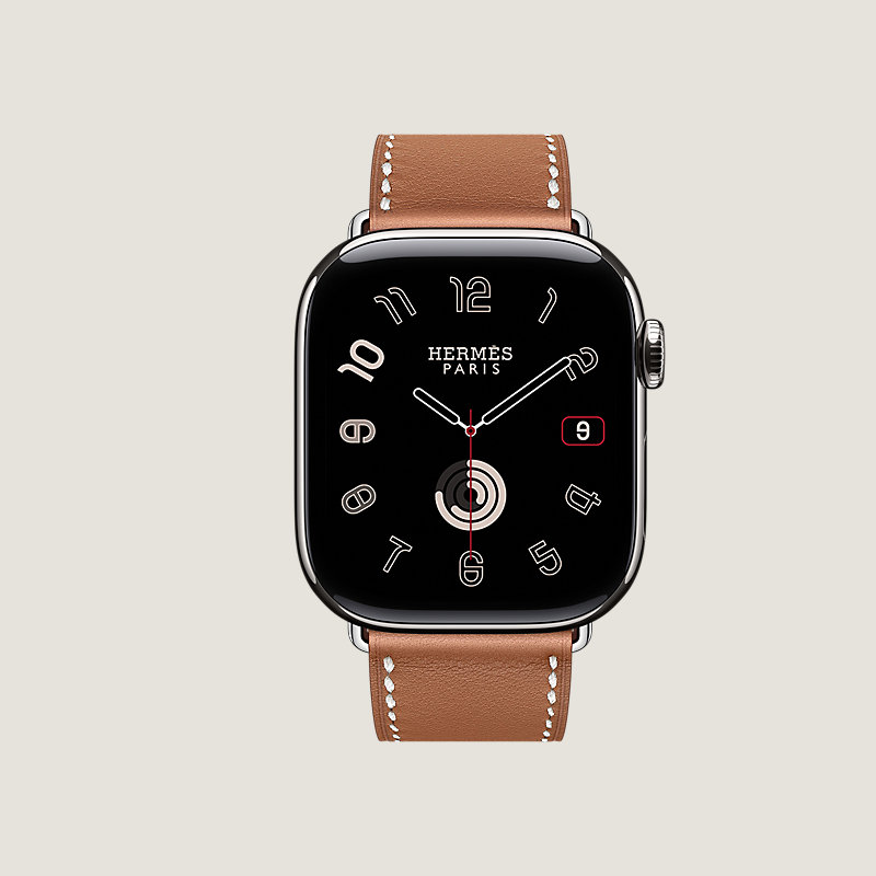 Series 11表盘 & Apple Watch Hermès 42毫米单圈表带