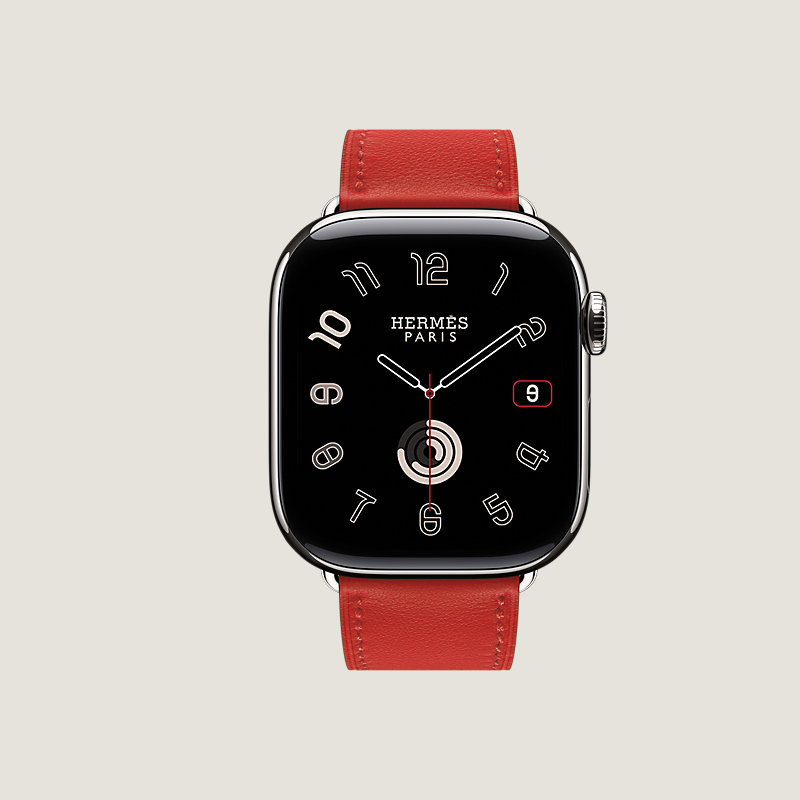 Series 11表盘 & Apple Watch Hermès 42毫米单圈表带