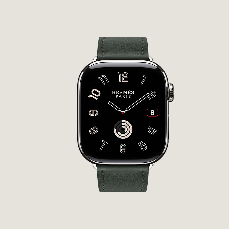 Series 11表盘 & Apple Watch Hermès 42毫米单圈表带