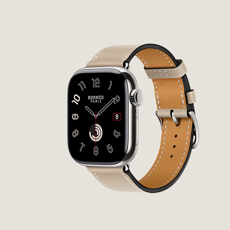 Series 11表盘 & Apple Watch Hermès 42毫米单圈表带