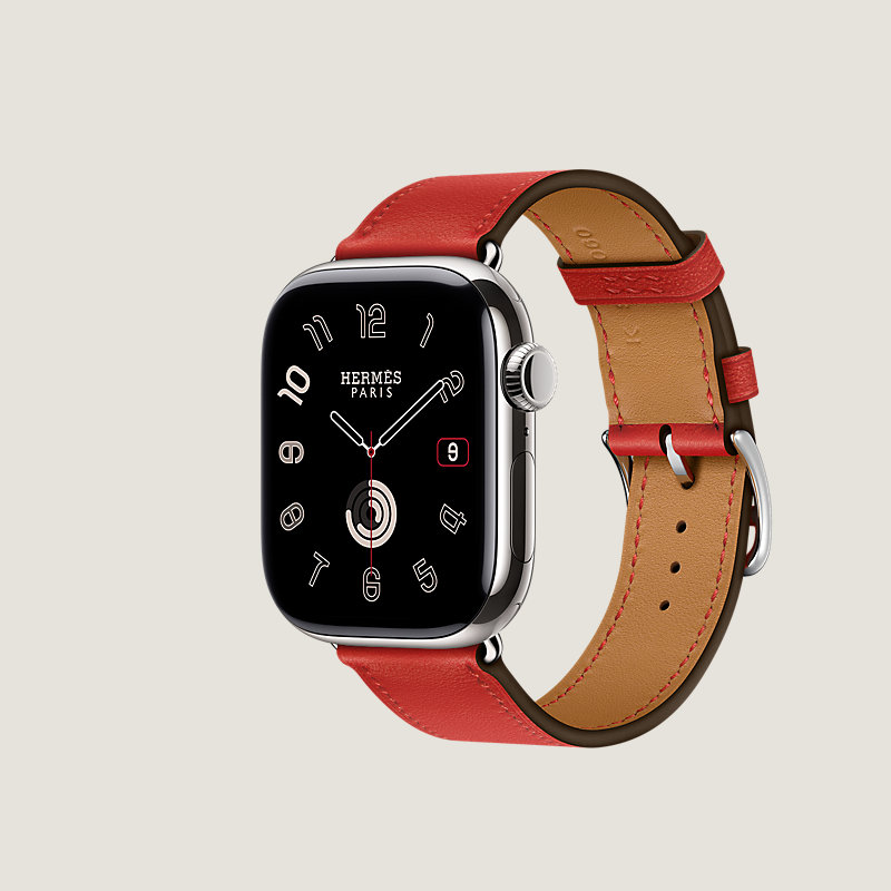 Series 11表盘 & Apple Watch Hermès 42毫米单圈表带