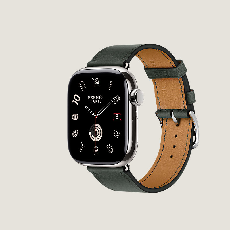 Series 11表盘 & Apple Watch Hermès 42毫米单圈表带