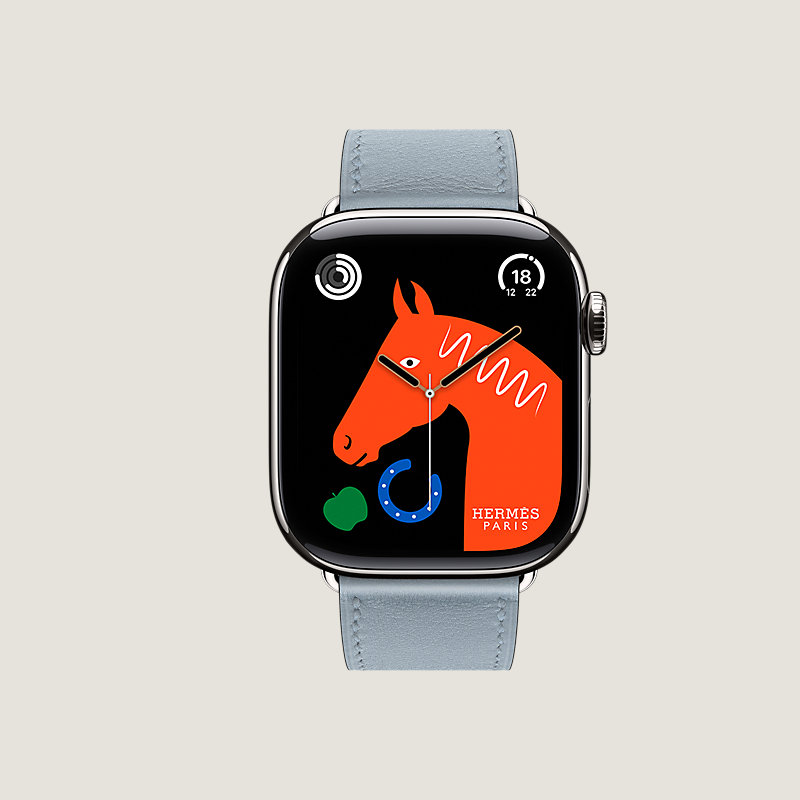 Series 11表盘 & Apple Watch Hermès 42毫米单圈表带