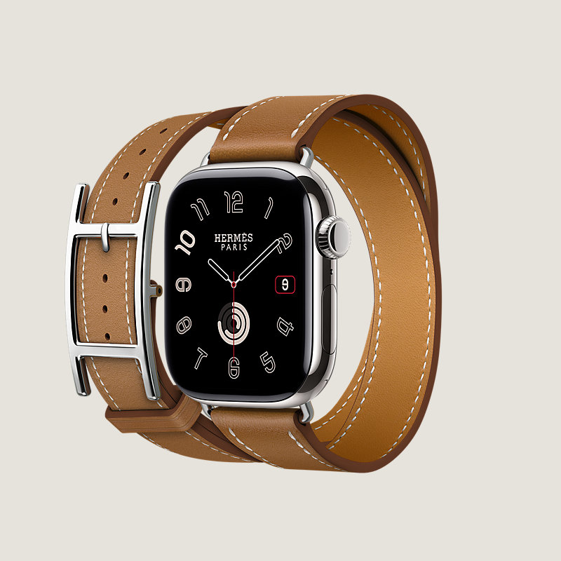 Series 11表盘 & Apple Watch Hermès 42毫米双圈Hapi表带
