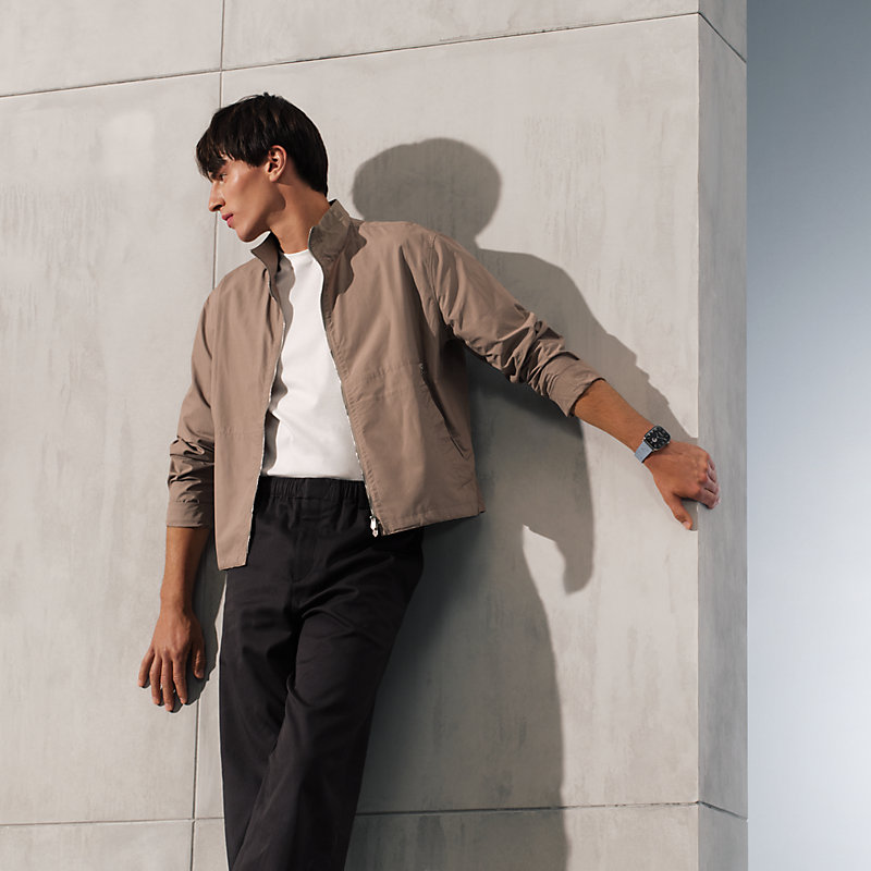 Series 11表盘 & Apple Watch Hermès 46毫米单圈Kilim折叠扣表带