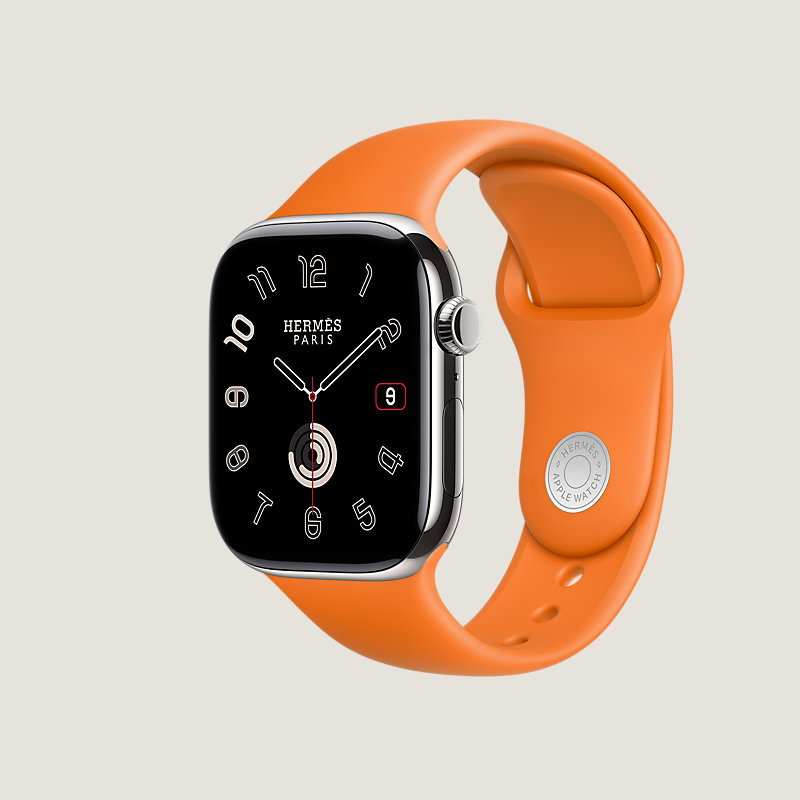 Series 11表盘 & Apple Watch Hermès 46毫米单圈Neo Tricot表带