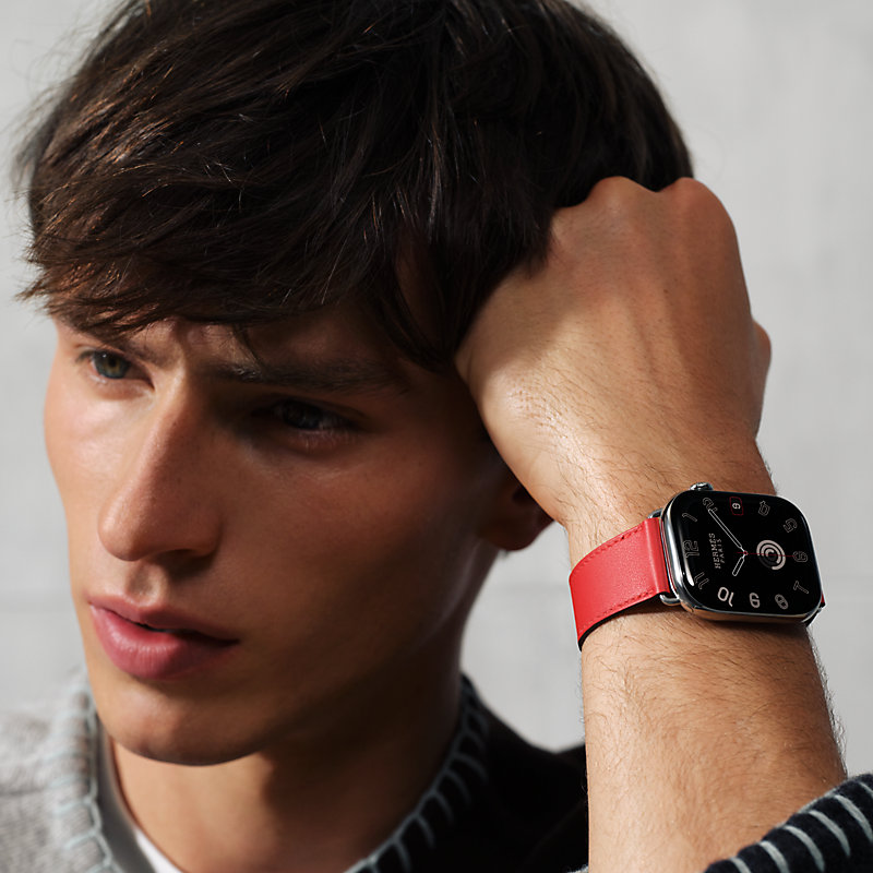 Series 11表盘 & Apple Watch Hermès 46毫米单圈表带