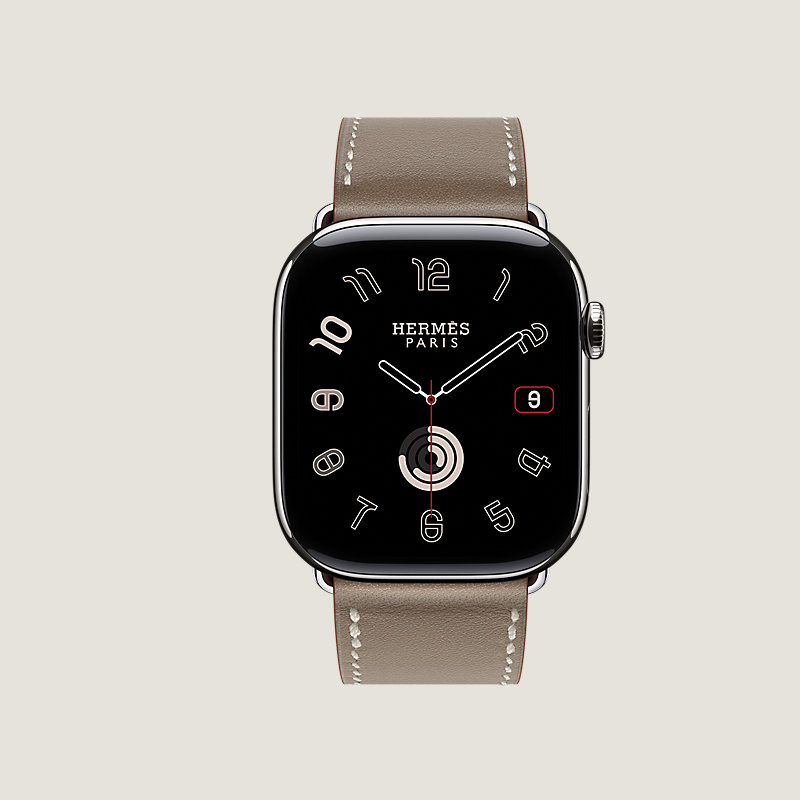 Series 11表盘 & Apple Watch Hermès 46毫米单圈表带