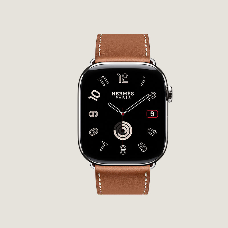 Series 11表盘 & Apple Watch Hermès 46毫米单圈表带