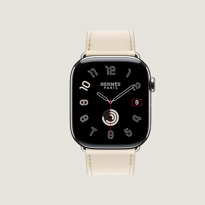 Series 11表盘 & Apple Watch Hermès 46毫米单圈表带