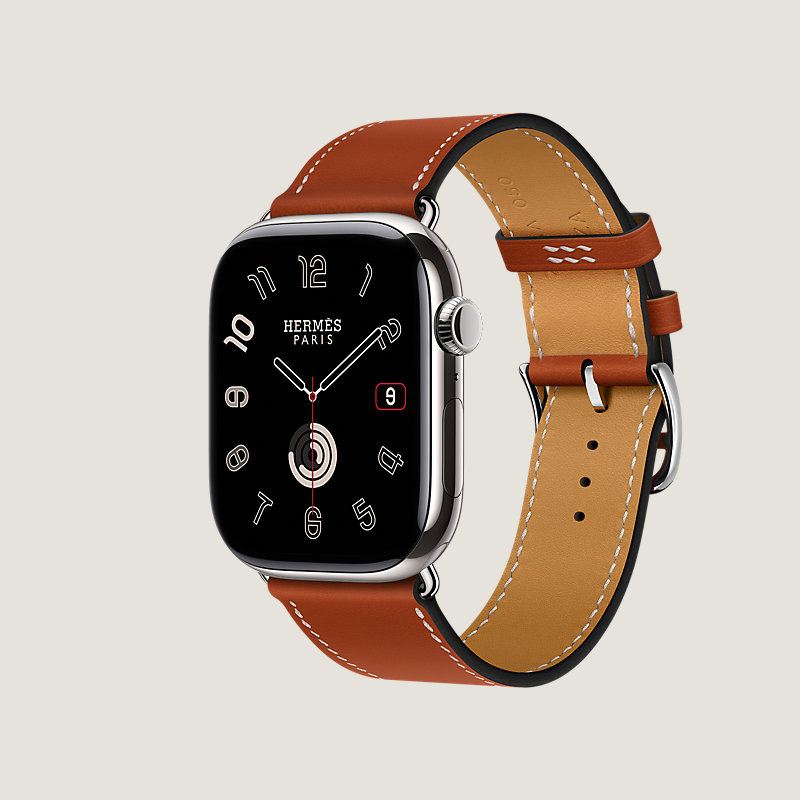 Series 11表盘 & Apple Watch Hermès 46毫米单圈表带