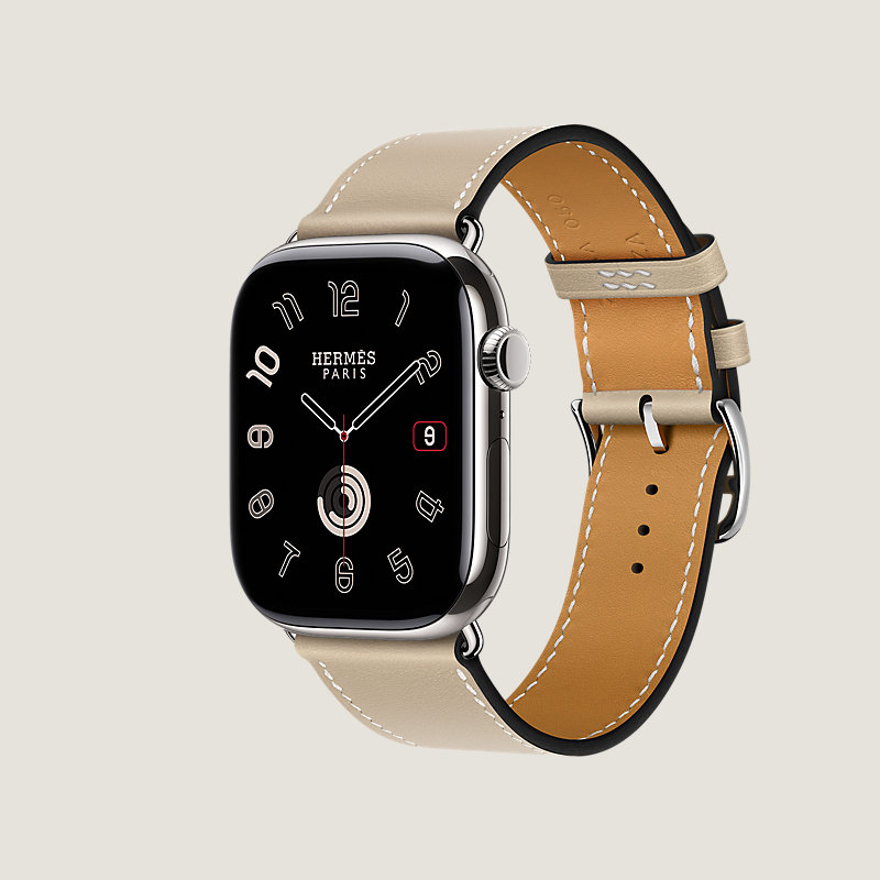 Series 11表盘 & Apple Watch Hermès 46毫米单圈表带