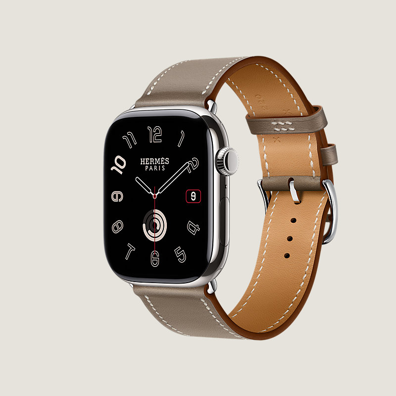 Series 11表盘 & Apple Watch Hermès 46毫米单圈表带