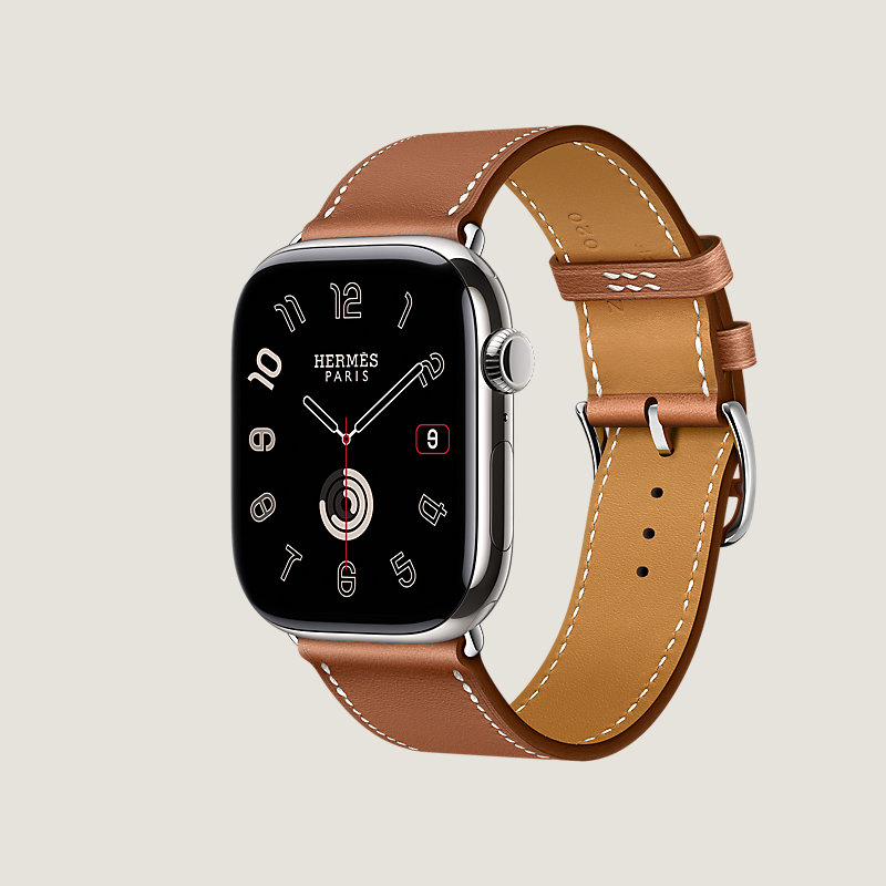 Series 11表盘 & Apple Watch Hermès 46毫米单圈表带