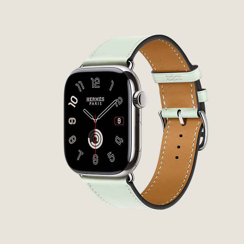 Series 11表盘 & Apple Watch Hermès 46毫米单圈表带