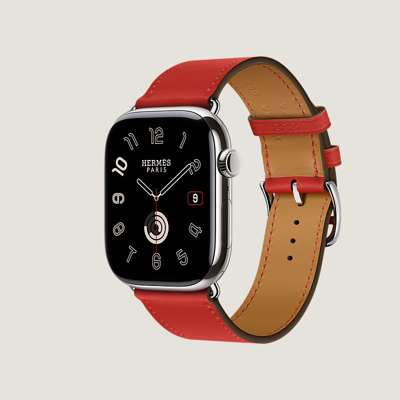 Series 11表盘 & Apple Watch Hermès 46毫米单圈表带