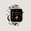 Series 11 case & Band Apple Watch Hermès Double Tour 42 mm Attelage Animaux Bandana, view 1 of 5