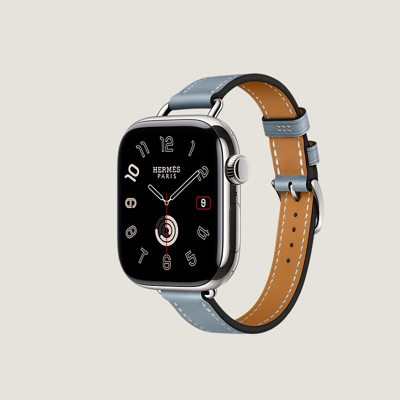 Series&nbsp;11 case & Band Apple Watch Hermès Single Tour 42&nbsp;mm Attelage