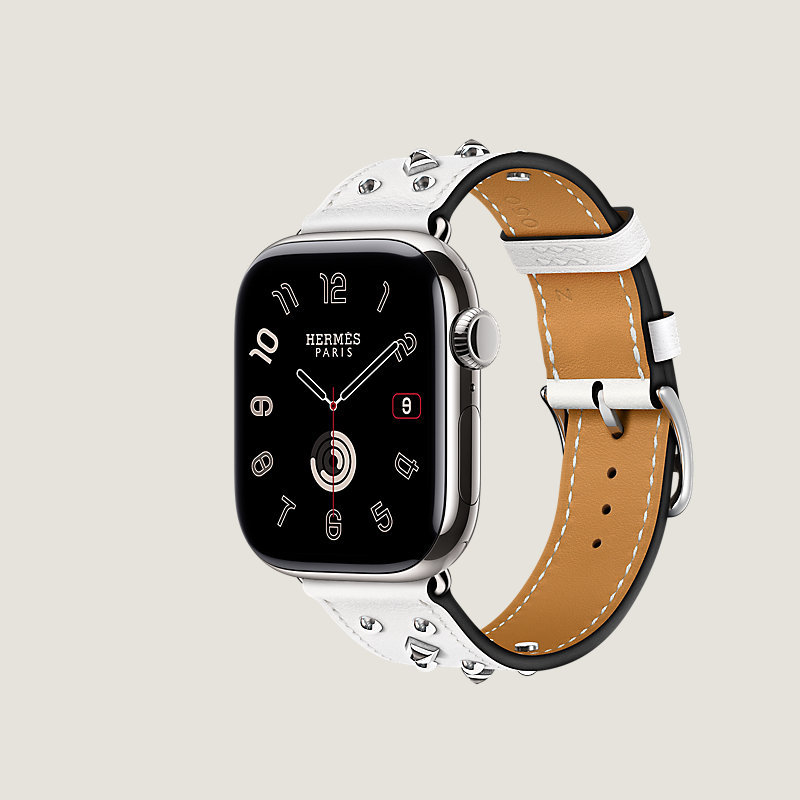 Series&nbsp;11 case & Band Apple Watch Hermès Single Tour 42&nbsp;mm Clou Medor Rock