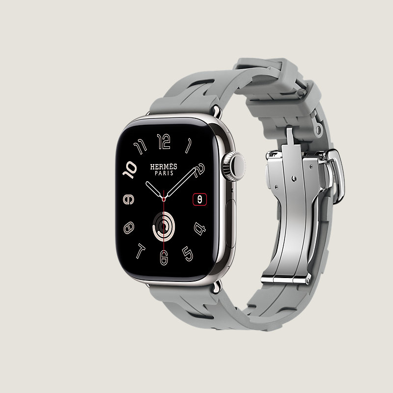 Series 11 case & Band Apple Watch Hermès Single Tour 42 mm Deployment Buckle Kilim