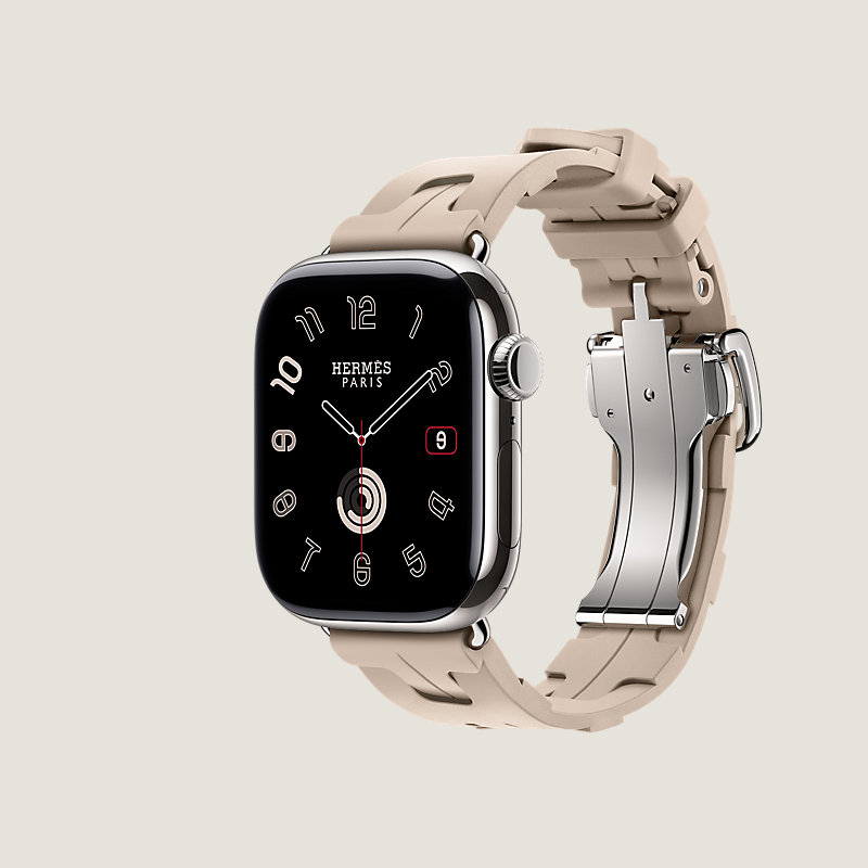 Series&nbsp;11 case & Band Apple Watch Hermès Single Tour 42&nbsp;mm Deployment Buckle Kilim