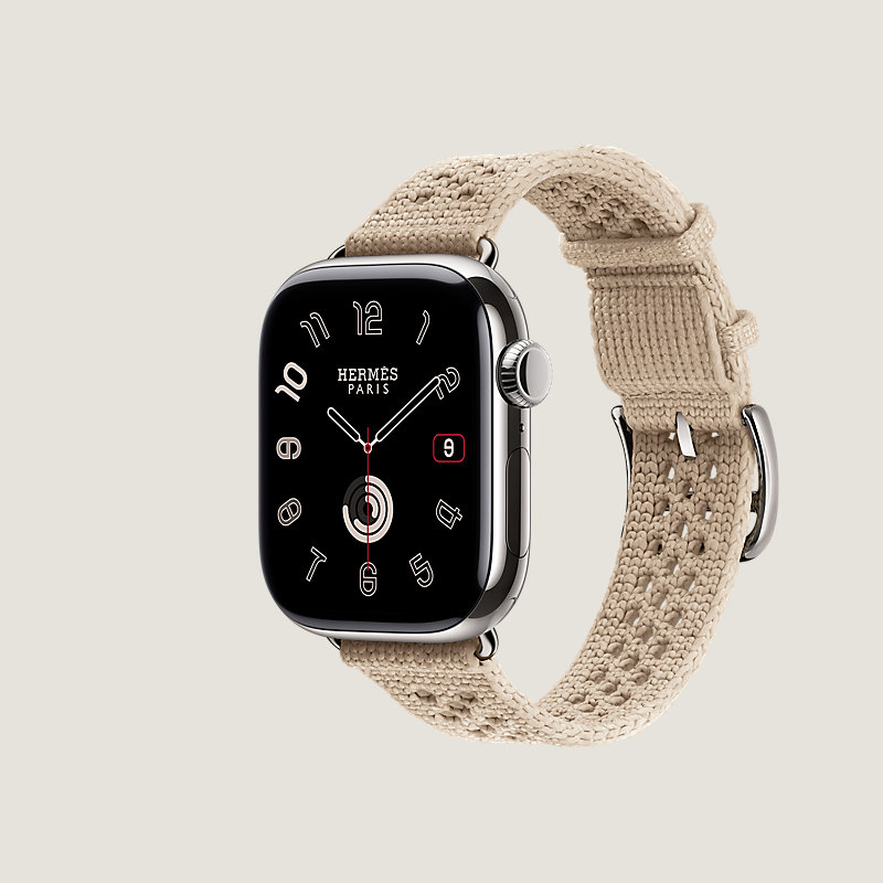 Series&nbsp;11 case & Band Apple Watch Hermès Single Tour 42&nbsp;mm Neo Tricot