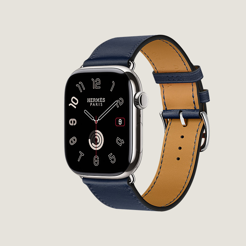 Series&nbsp;11 case & Band Apple Watch Hermès Single Tour 46&nbsp;mm