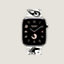 Series 11 case & Band Apple Watch Hermès Single Tour 46 mm Animaux Bandana, view 1 of 5