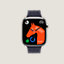 Series&nbsp;11 case & Band Apple Watch Hermès Single Tour 46&nbsp;mm Neo Tricot, View: front, front, view 4 of 5
