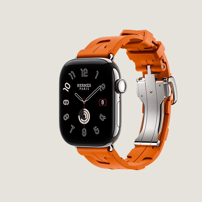 Series&nbsp;12 case & Band Apple Watch Hermès Single Tour 42&nbsp;mm Deployment Buckle Kilim, View: side, view 3 of 3