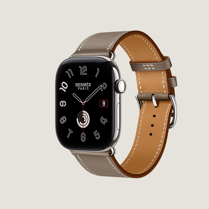 Series&nbsp;12 case & Band Apple Watch Hermès Single Tour 46&nbsp;mm, View: side, view 3 of 3