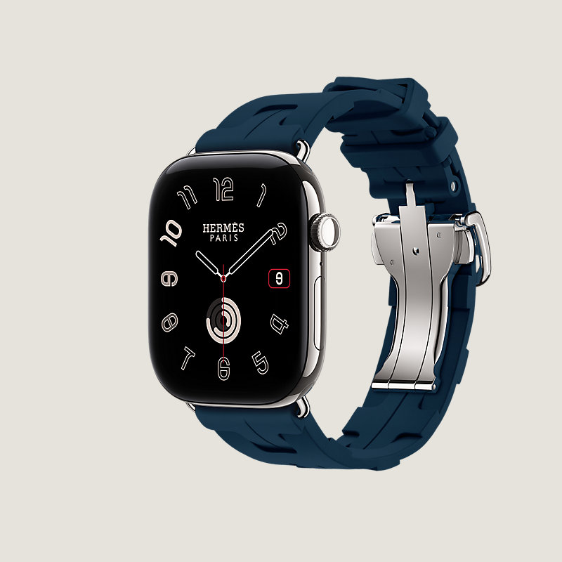 Series&nbsp;12 case & Band Apple Watch Hermès Single Tour 46&nbsp;mm Deployment Buckle Kilim, View: side, view 3 of 3
