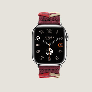 608 AppleWatch エルメス series9 41mm シルバー新品（Jual Apple 