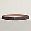 Serif belt buckle & Reversible leather strap 32 mm, view 2 of 3