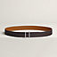 Serif belt buckle & Reversible leather strap 32&nbsp;mm, view 1 of 3