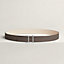 Serif belt buckle & Reversible leather strap 32&nbsp;mm, view 1 of 3