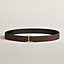 View: , Serif belt buckle & Reversible leather strap 32 mm