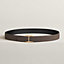 View: , Serif belt buckle & Reversible leather strap 32 mm