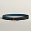 View: , Serif belt buckle & Reversible leather strap 32 mm