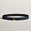View: , Serif belt buckle & Reversible leather strap 32 mm