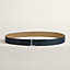 View: , Serif belt buckle & Reversible leather strap 32 mm