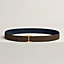 View: , Serif belt buckle & Reversible leather strap 32 mm