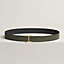 View: , Serif belt buckle & Reversible leather strap 32 mm