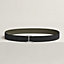 View: , Serif belt buckle & Reversible leather strap 32 mm