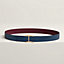 View: , Serif belt buckle & Reversible leather strap 32 mm
