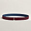 View: , Serif belt buckle & Reversible leather strap 32 mm