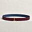 View: , Serif belt buckle & Reversible leather strap 32 mm
