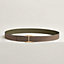Serif belt buckle & Reversible leather strap 32 mm, view 1 of 3