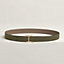 Serif belt buckle & Reversible leather strap 32 mm, view 2 of 3