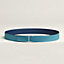 View: , Serif belt buckle & Reversible leather strap 32 mm